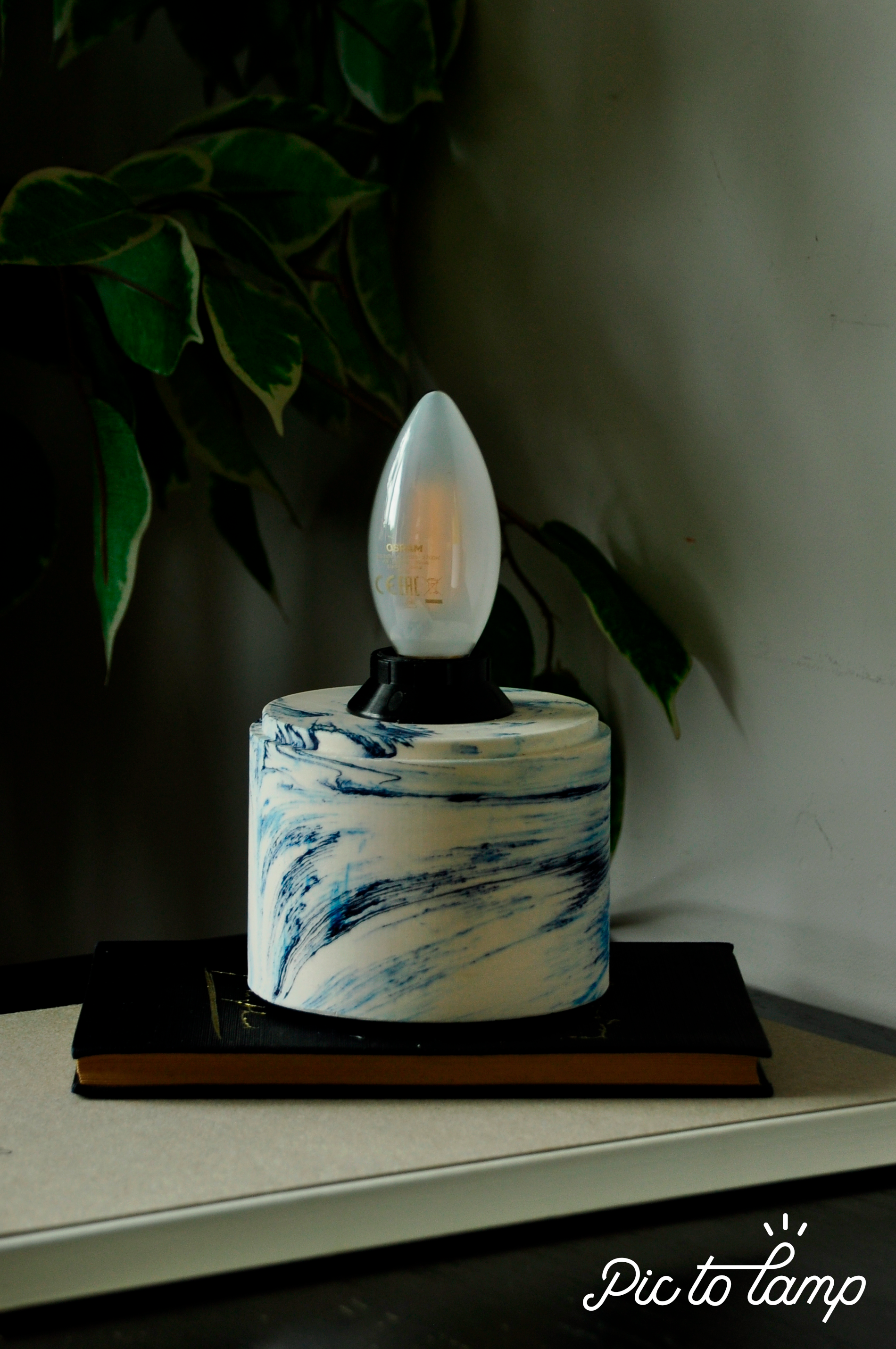 3D Lampe MWBLue